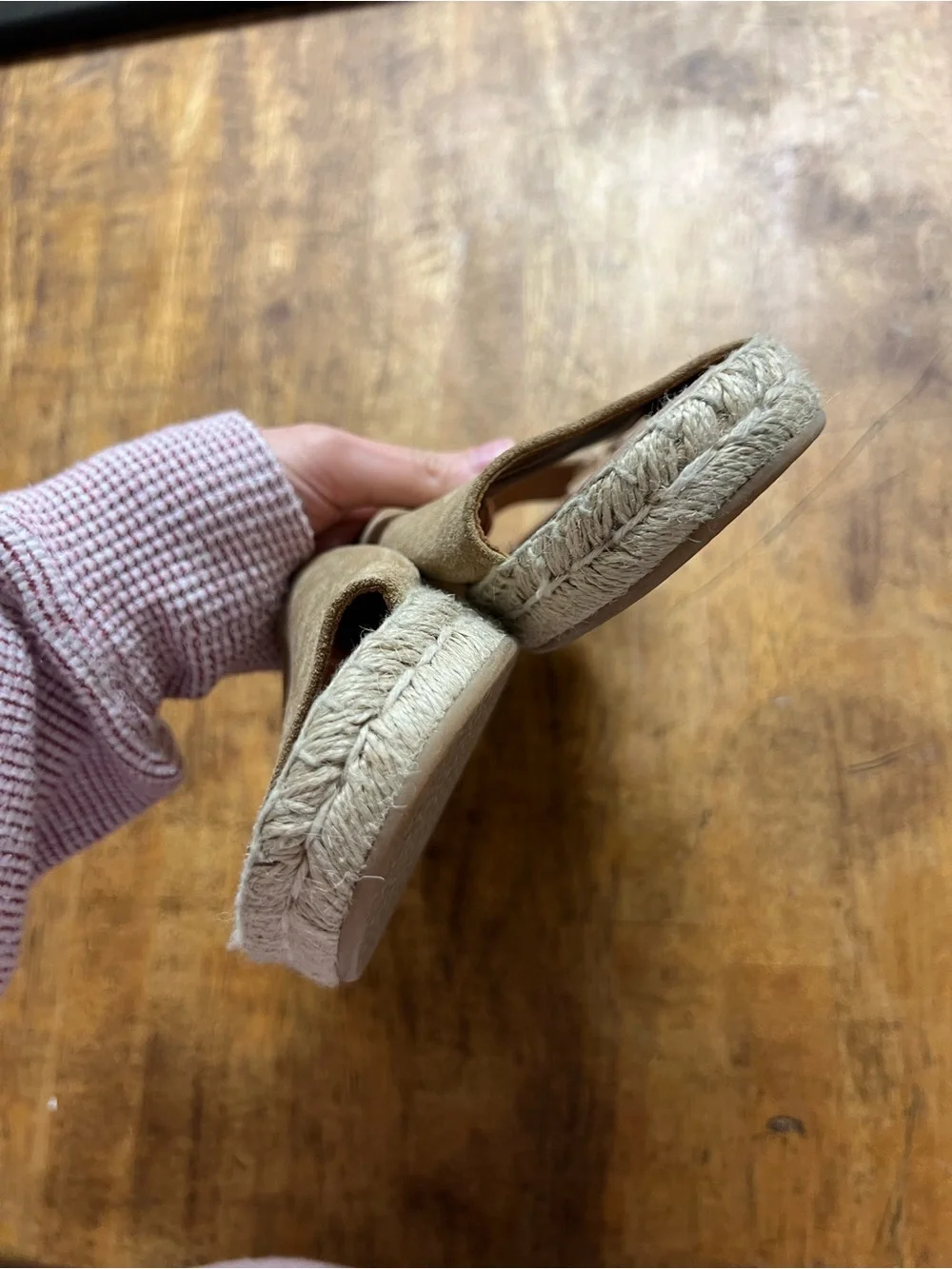 Vince Tan Suede Espadrille Sandals